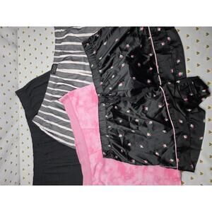 Victorias Secret PINK Lot of 4 2X XXL Sleep Shorts Pajamas Bottoms